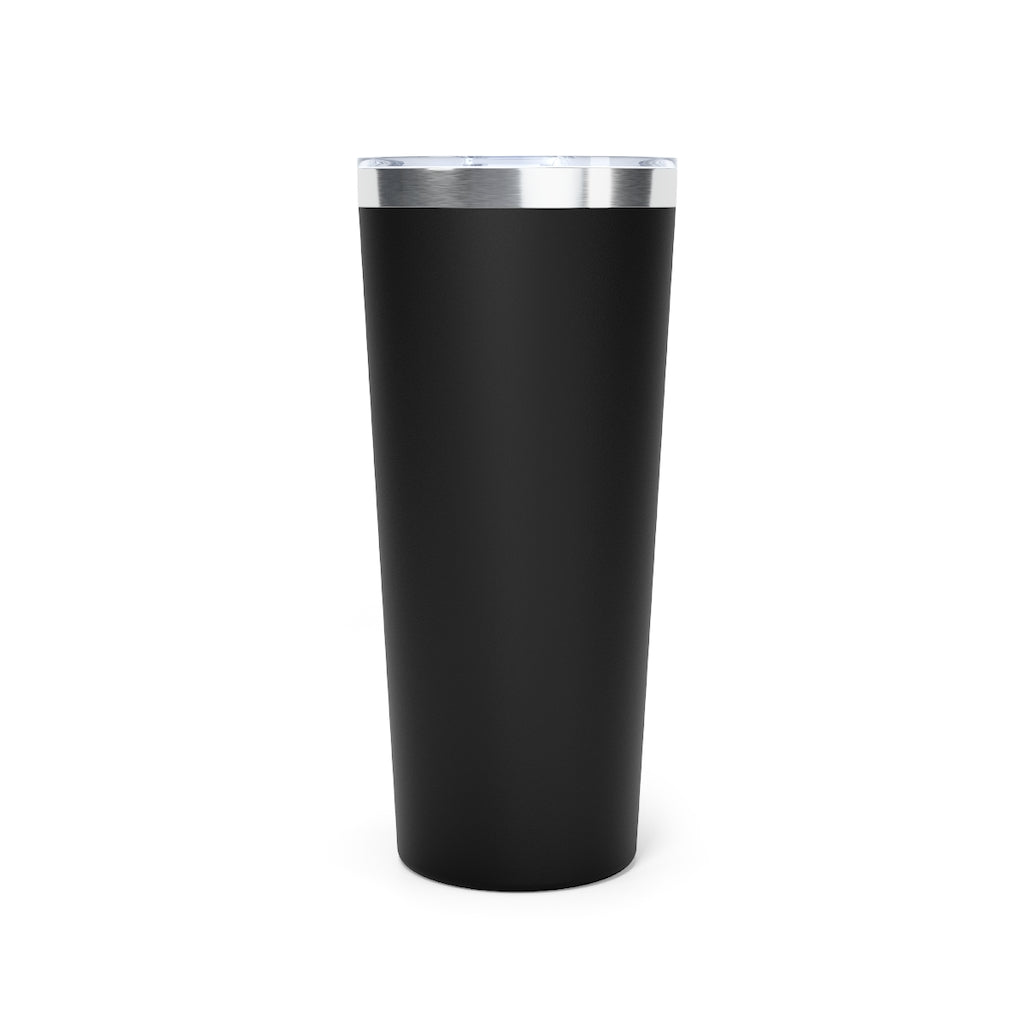 LG&G Black/white & red heart Logo Copper Vacuum Insulated Tumbler, 22oz