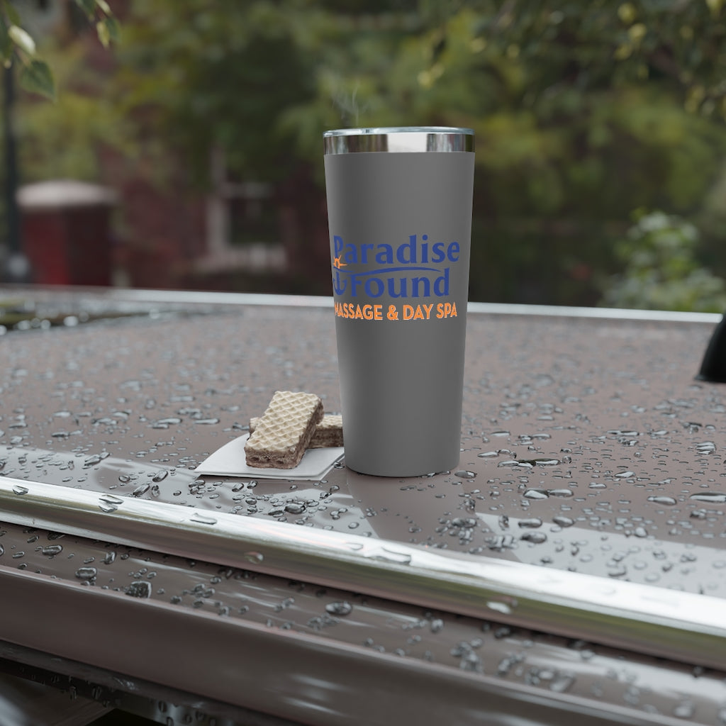 Paradise Found Copper Vacuum Insulated Tumbler, 22oz