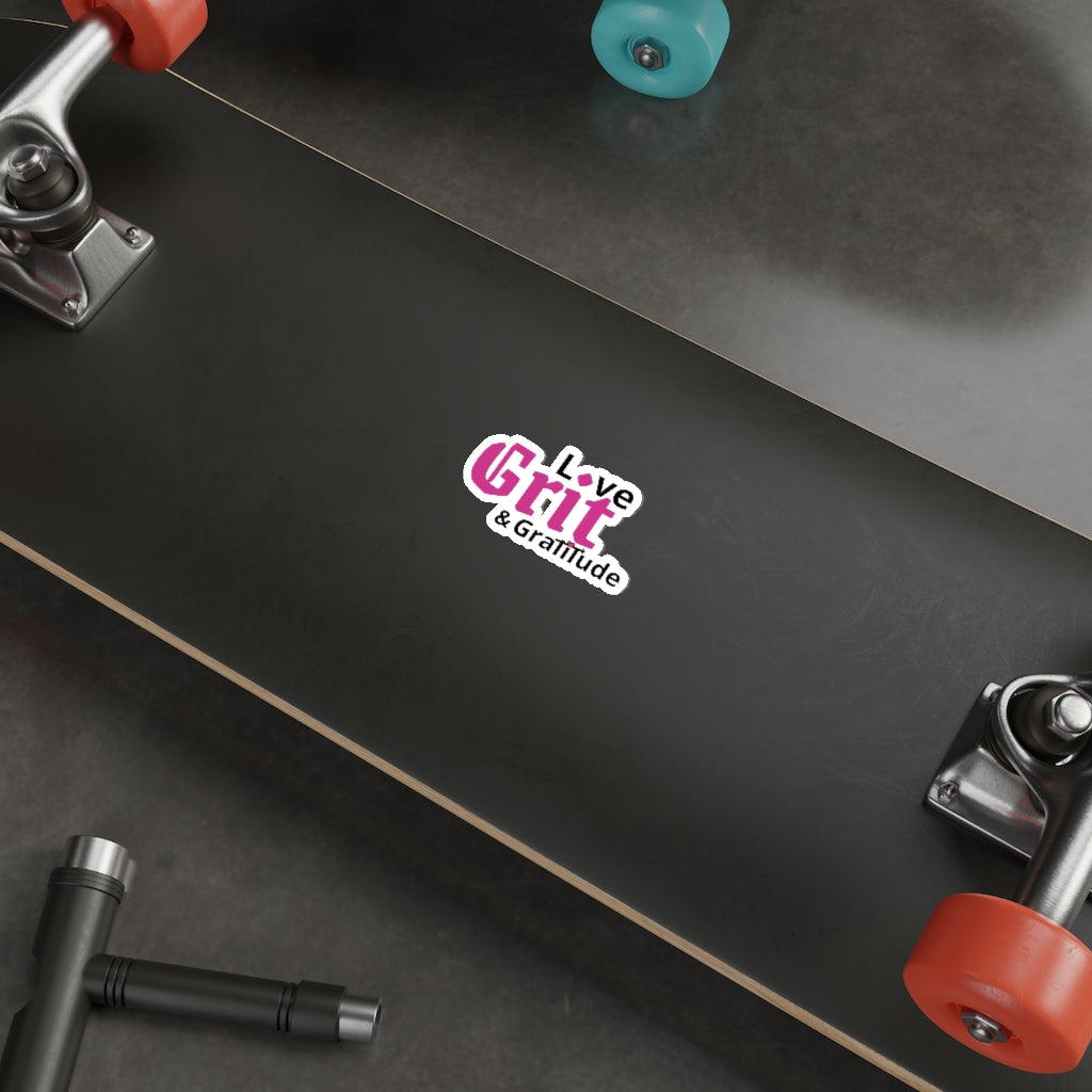 LG&G Pink&Black Die-Cut Stickers