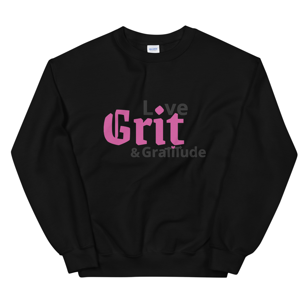 LG&G Unisex Sweatshirt Pink&Black