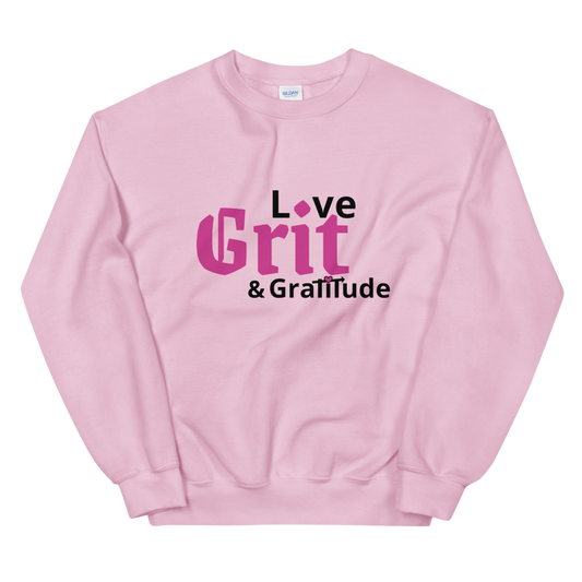LG&G Unisex Sweatshirt Pink&Black