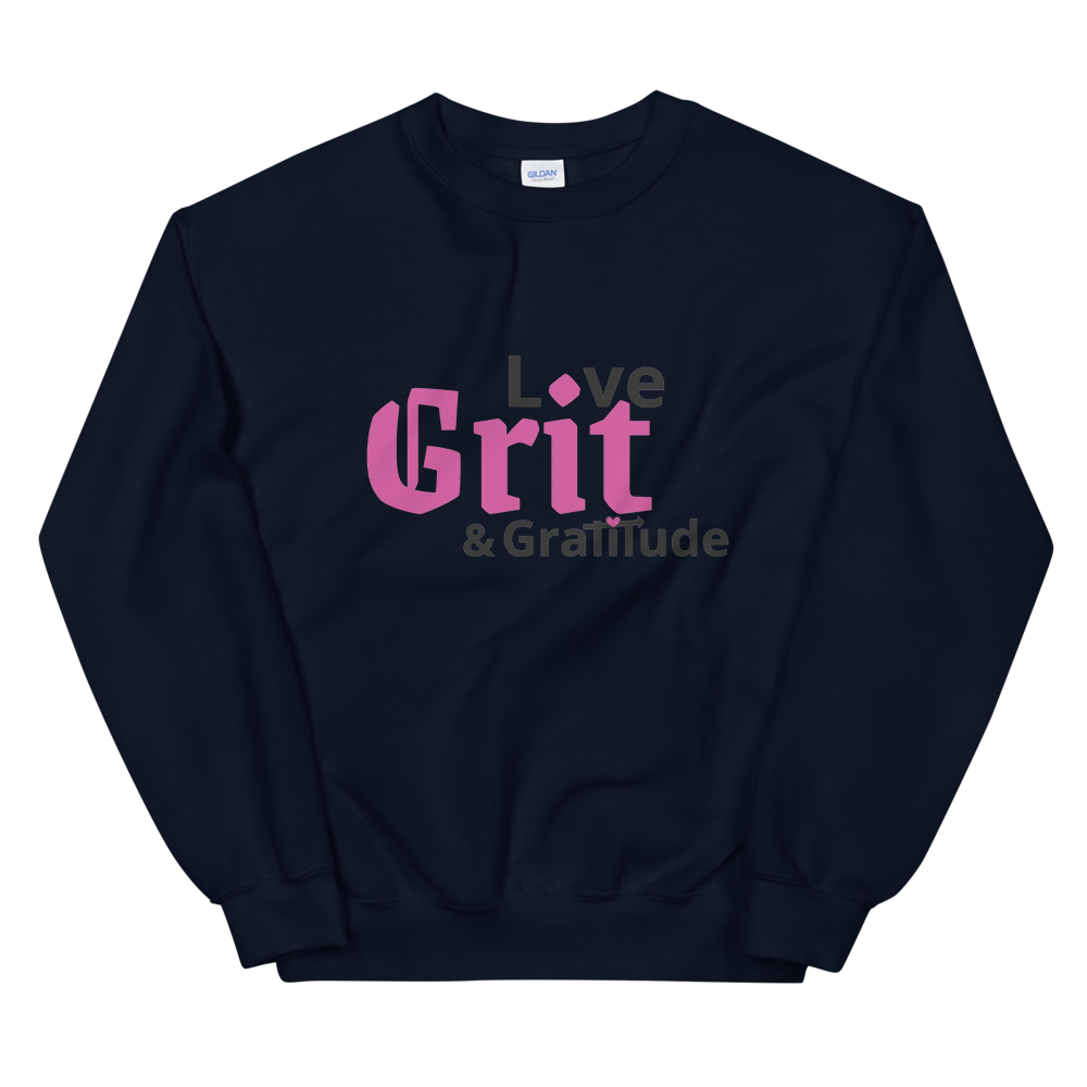 LG&G Unisex Sweatshirt Pink&Black