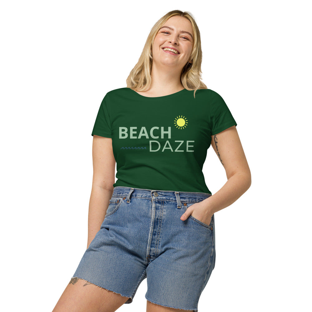 LG&G Beach Daze Women’s basic organic t-shirt