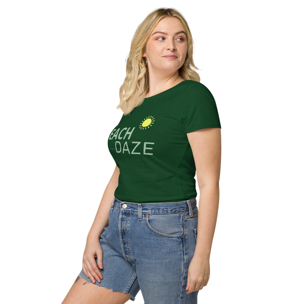 LG&G Beach Daze Women’s basic organic t-shirt