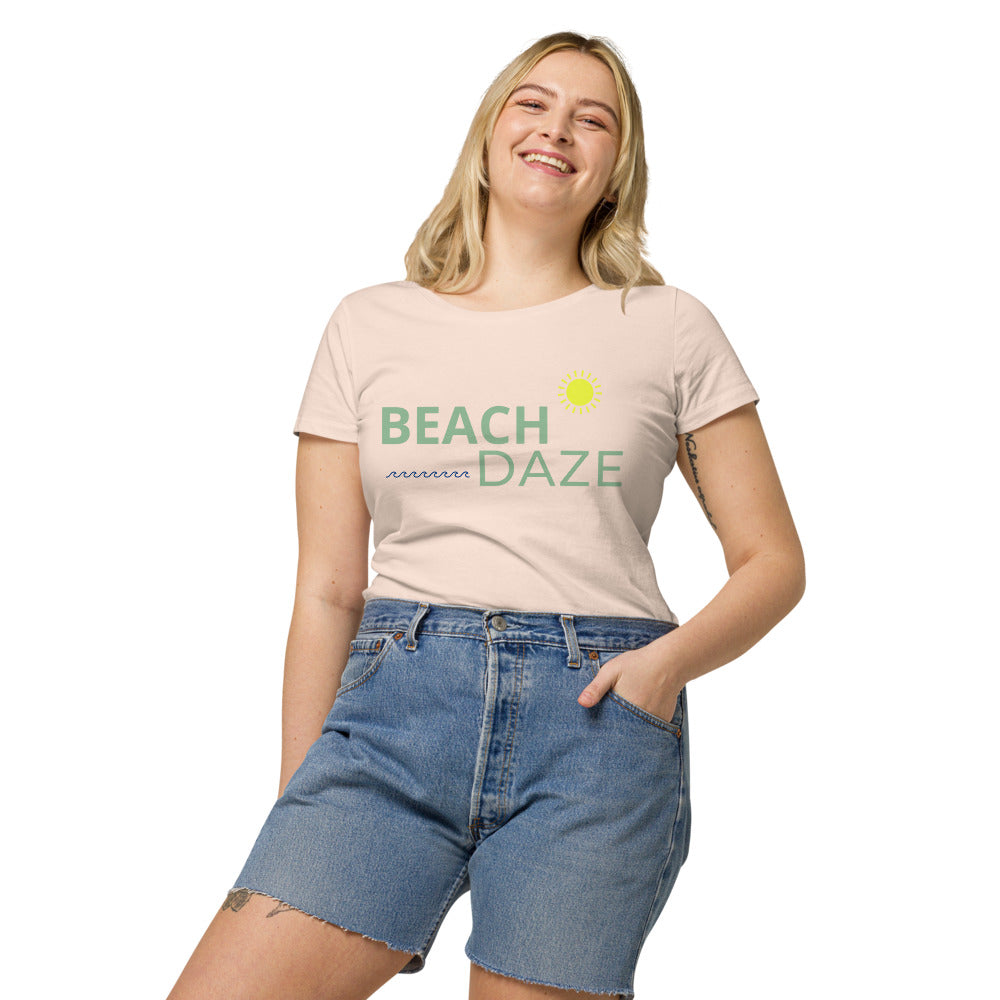 LG&G Beach Daze Women’s basic organic t-shirt