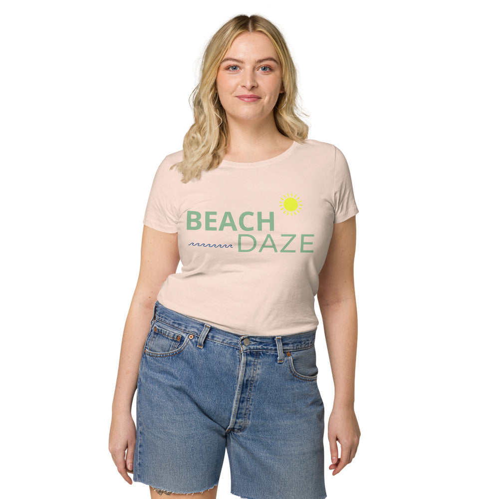 LG&G Beach Daze Women’s basic organic t-shirt
