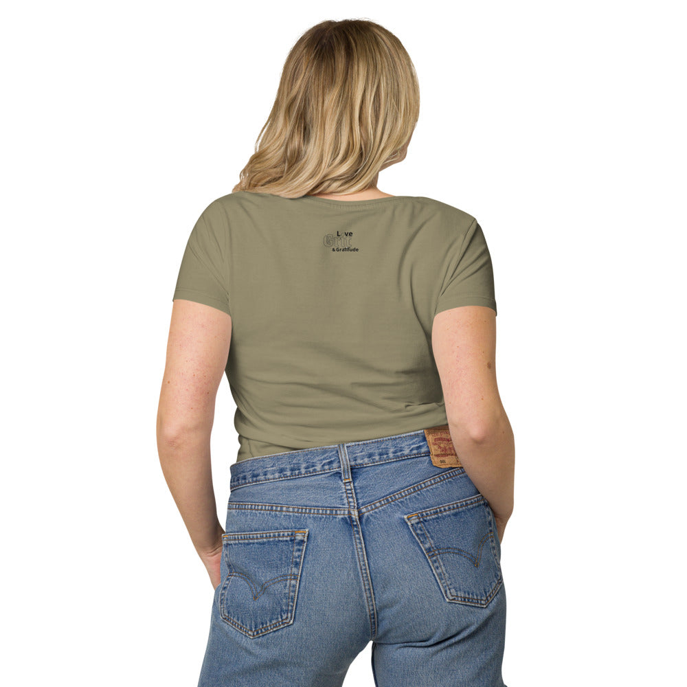 LG&G Beach Daze Women’s basic organic t-shirt