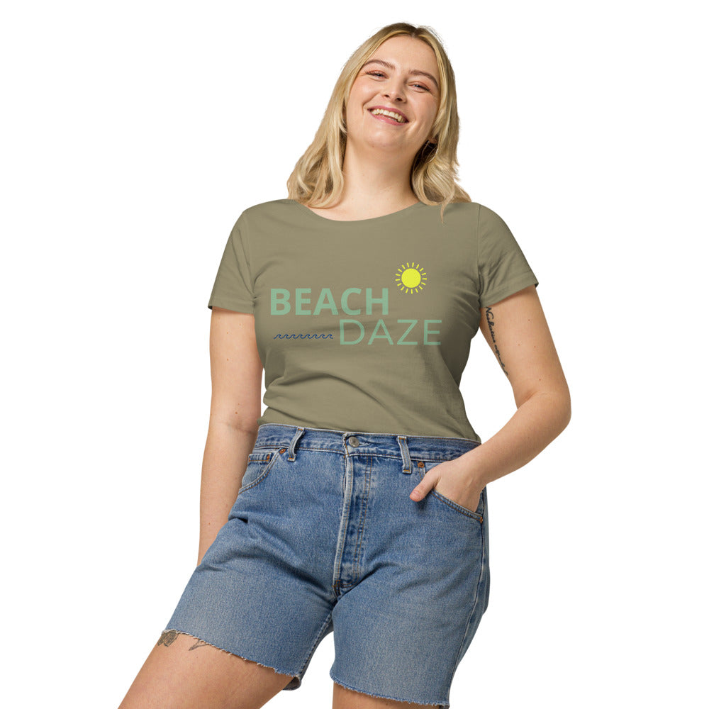 LG&G Beach Daze Women’s basic organic t-shirt