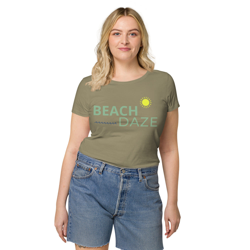 LG&G Beach Daze Women’s basic organic t-shirt