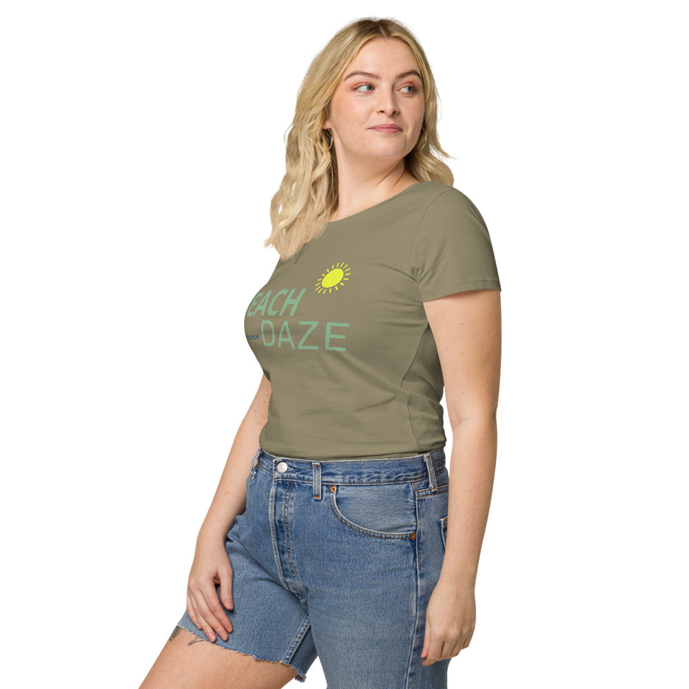 LG&G Beach Daze Women’s basic organic t-shirt