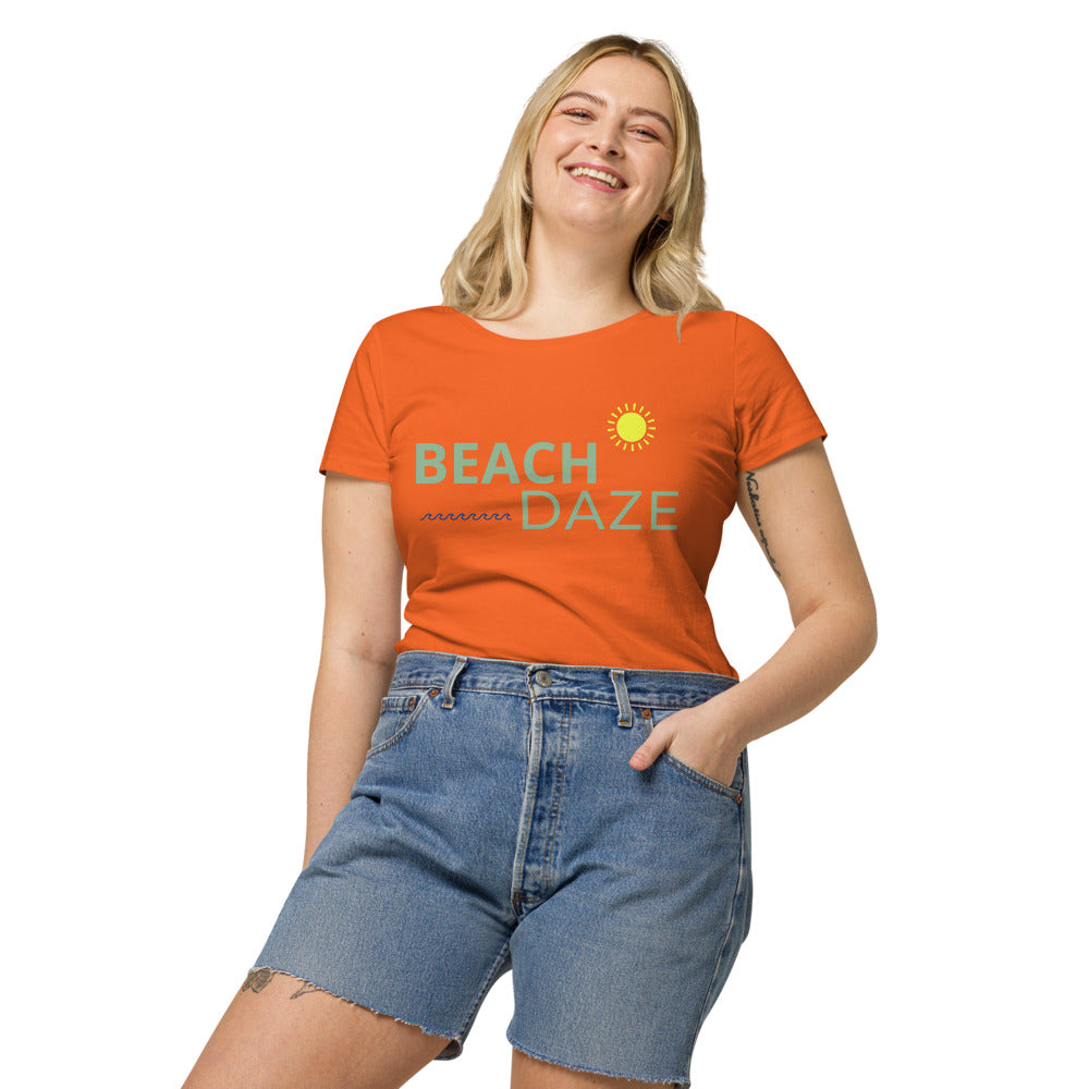 LG&G Beach Daze Women’s basic organic t-shirt