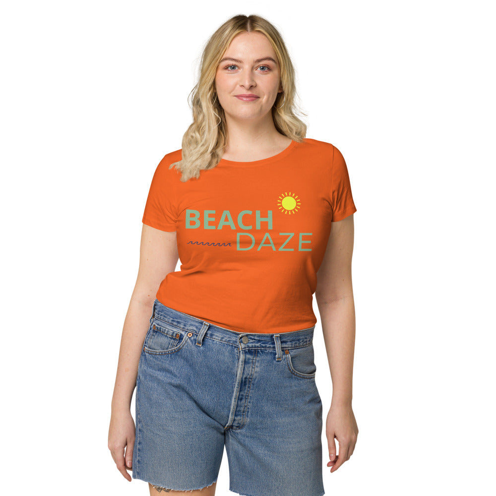 LG&G Beach Daze Women’s basic organic t-shirt