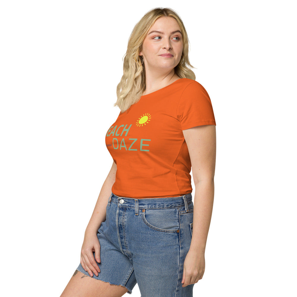 LG&G Beach Daze Women’s basic organic t-shirt