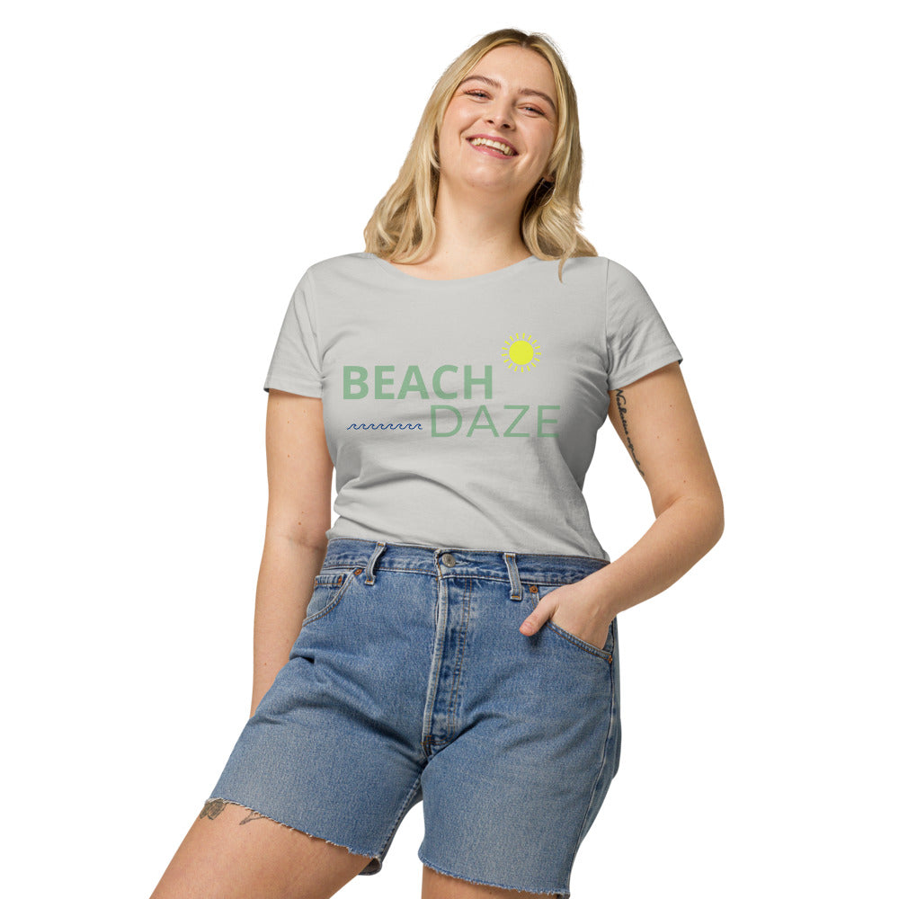 LG&G Beach Daze Women’s basic organic t-shirt
