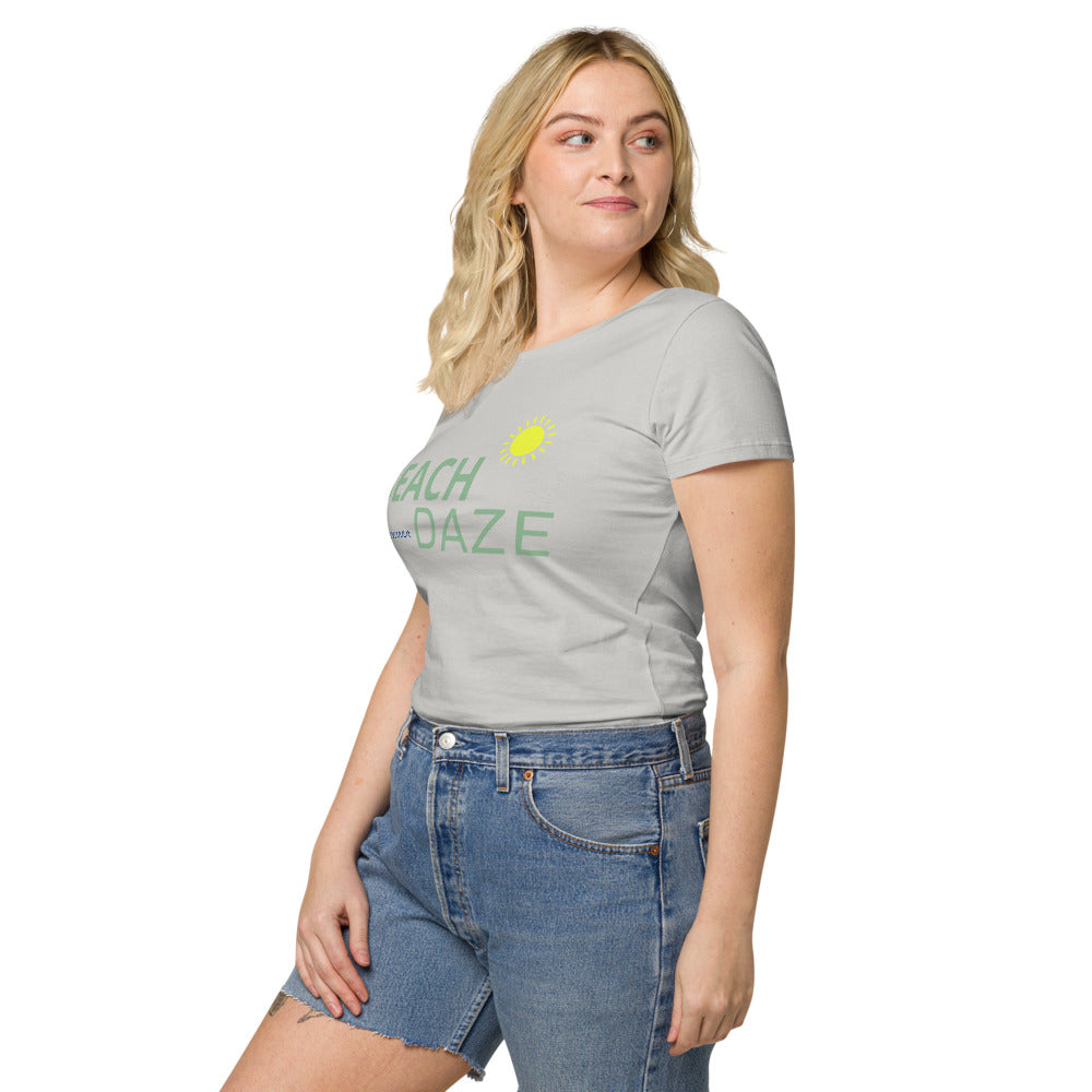 LG&G Beach Daze Women’s basic organic t-shirt