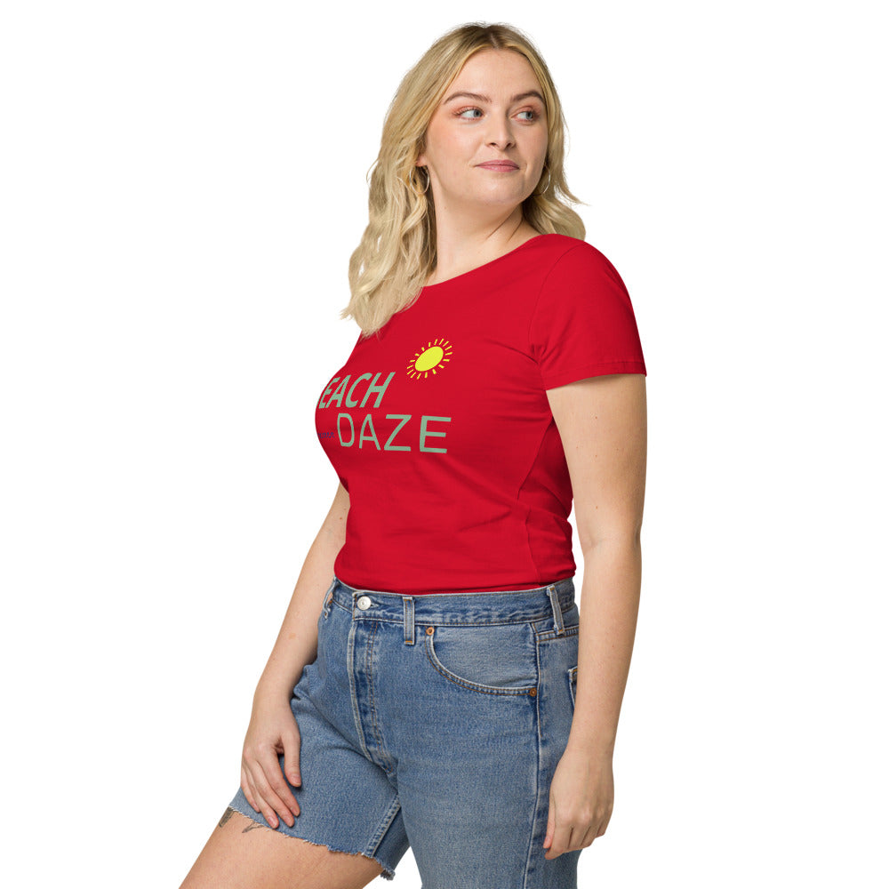 LG&G Beach Daze Women’s basic organic t-shirt