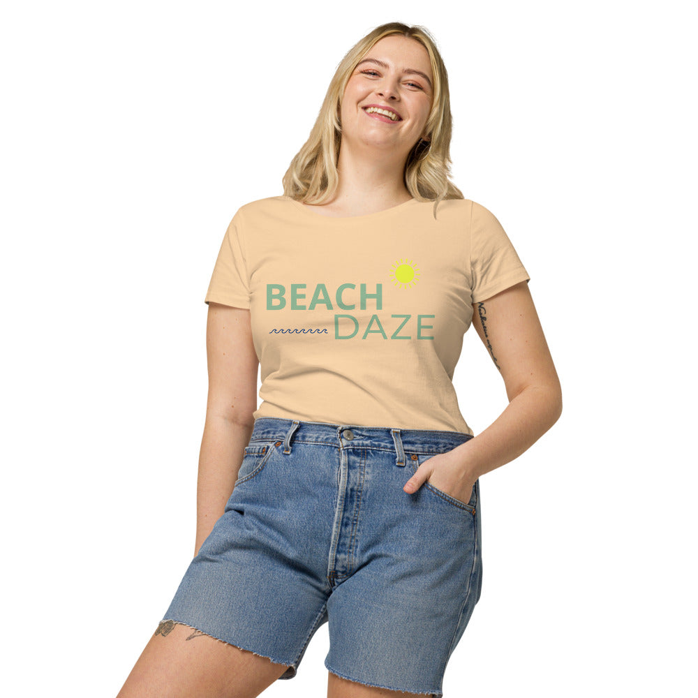LG&G Beach Daze Women’s basic organic t-shirt