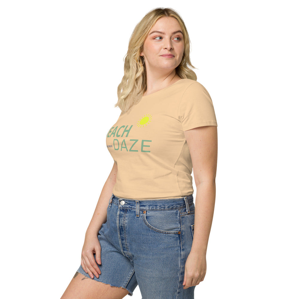 LG&G Beach Daze Women’s basic organic t-shirt