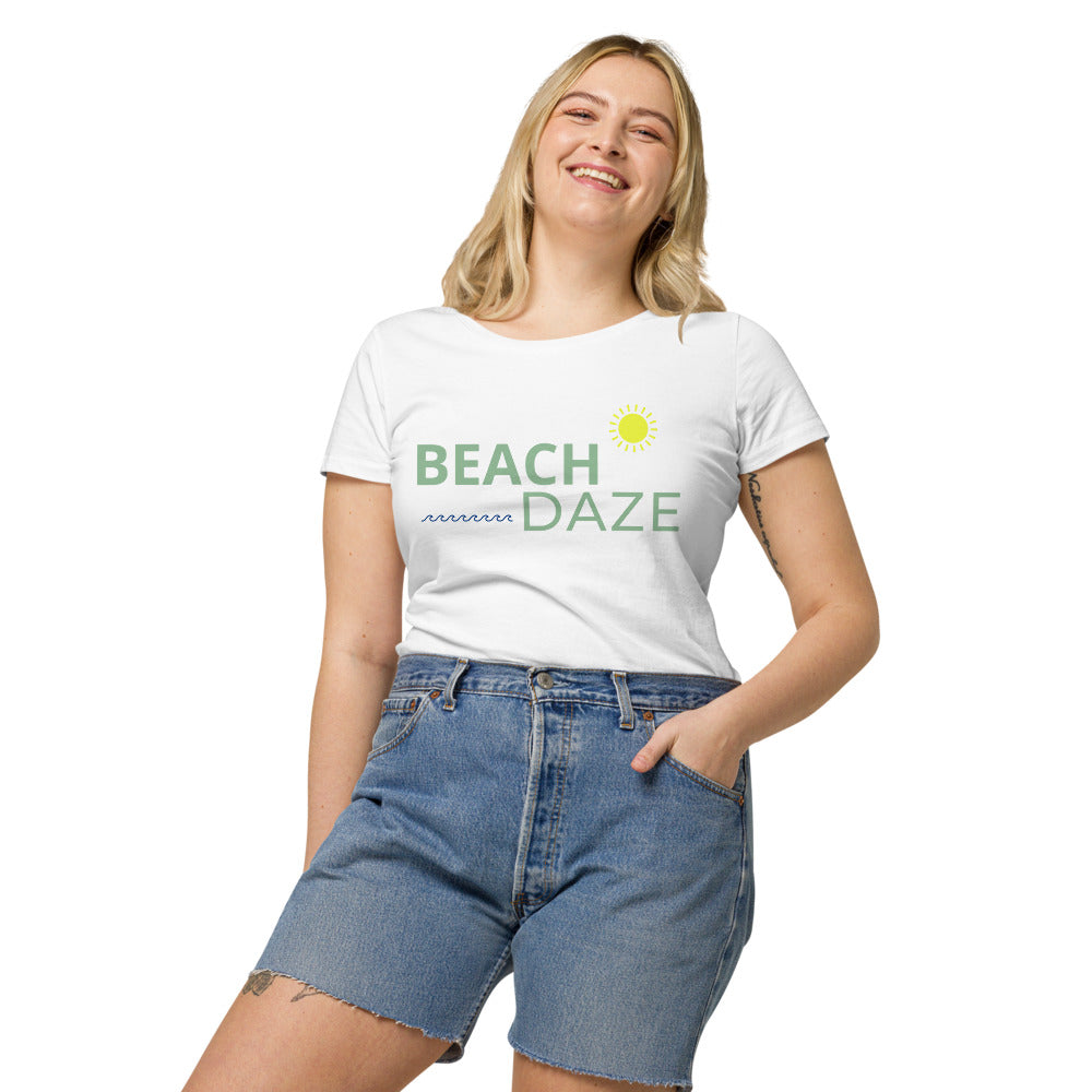 LG&G Beach Daze Women’s basic organic t-shirt