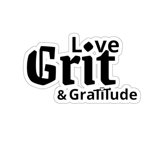 LG&G Black Die-Cut Stickers