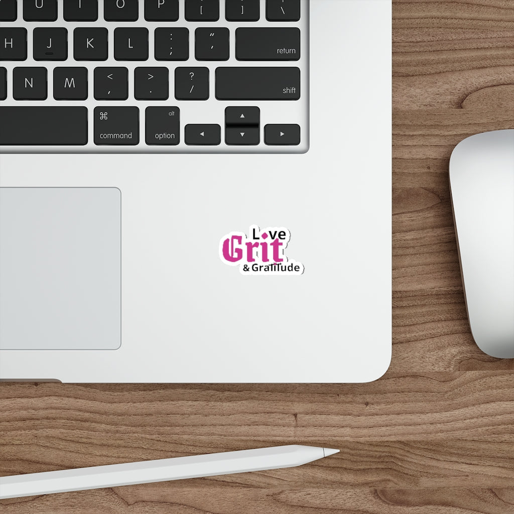 LG&G Pink&Black Die-Cut Stickers