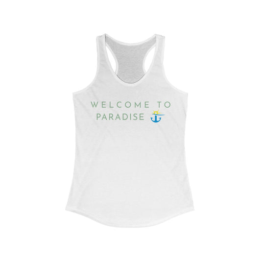 Paradise Found W2P Women's Racerback Tank