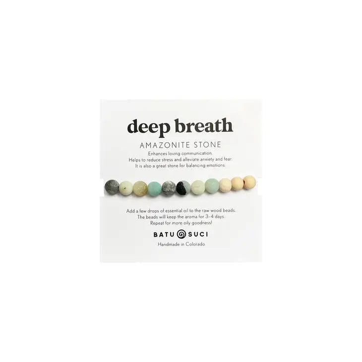 Healing Energy Stones - Diffuser Bracelets - 10 Unique Options