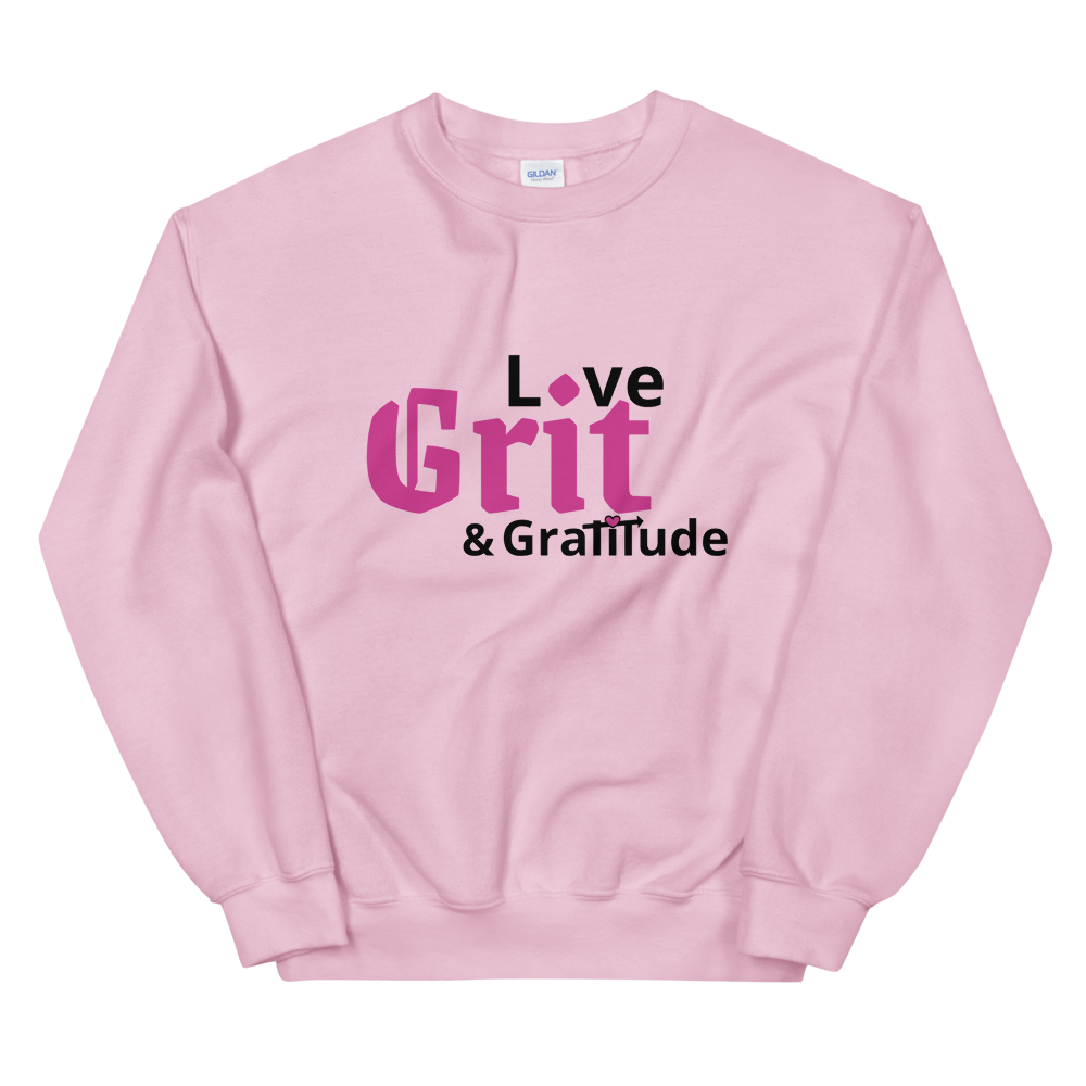 LG&G Unisex Sweatshirt Pink&Black