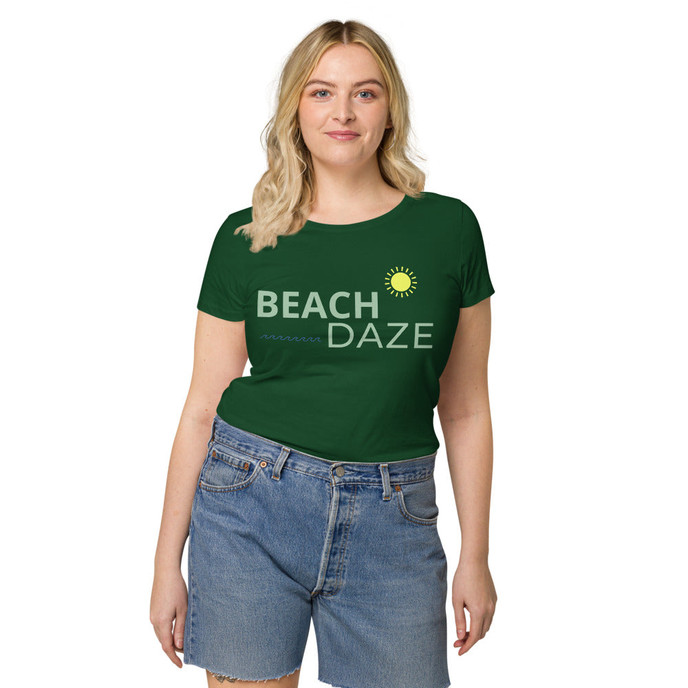 LG&G Beach Daze Women’s basic organic t-shirt